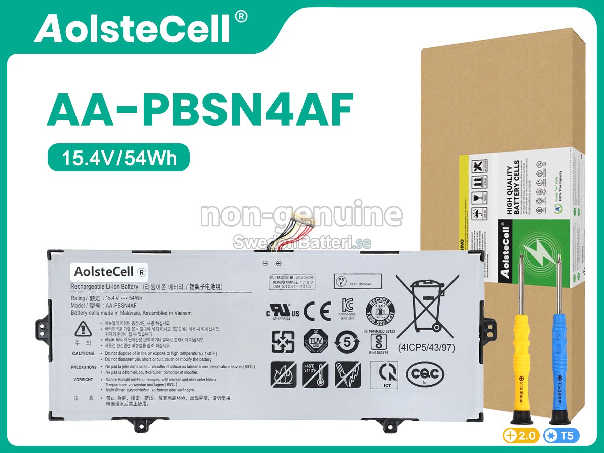 batteri till Samsung NOTEBook 9 PEN