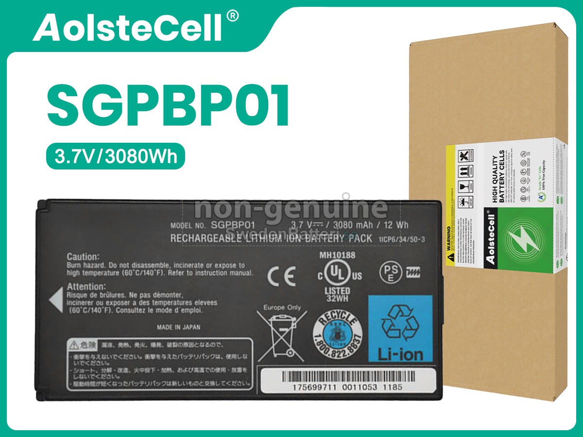 batteri till Sony SGPT211NZ