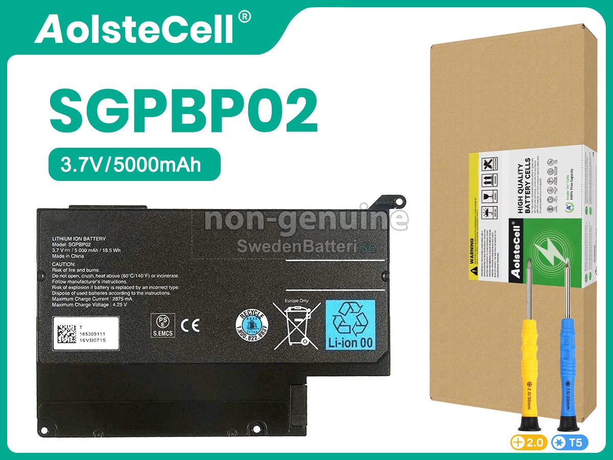 batteri till Sony SGPT112GP