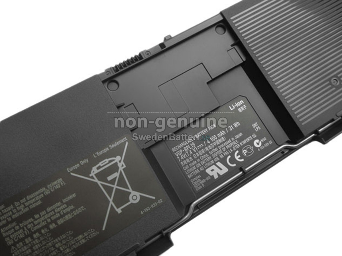 batteri till Sony VAIO VPC-X11S1E/B