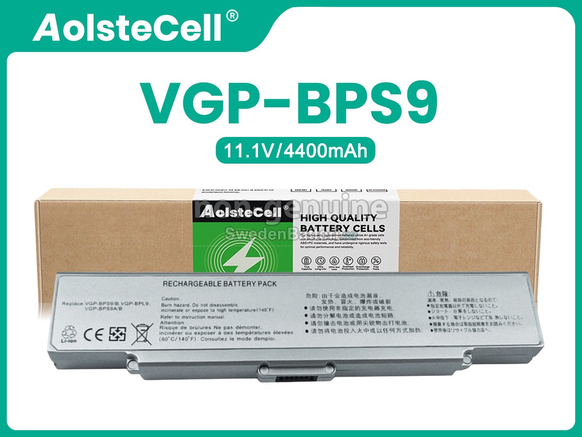 batteri till Sony VGP-BPS9A