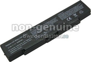 4400mAh Sony VAIO VGN-FJ56GP laptop batteri från Sverige