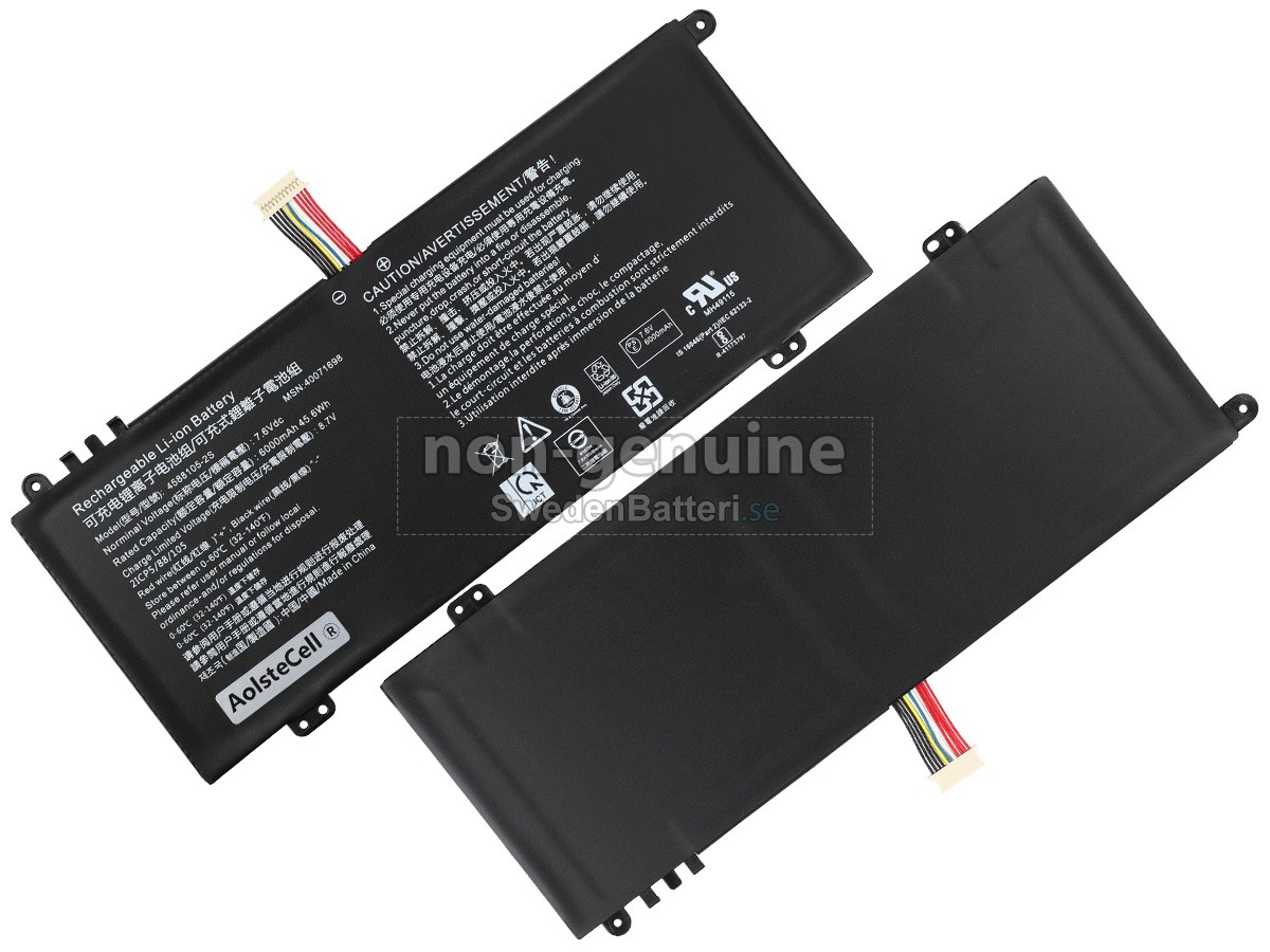 batteri till Toshiba Satellite C50D-B-12F