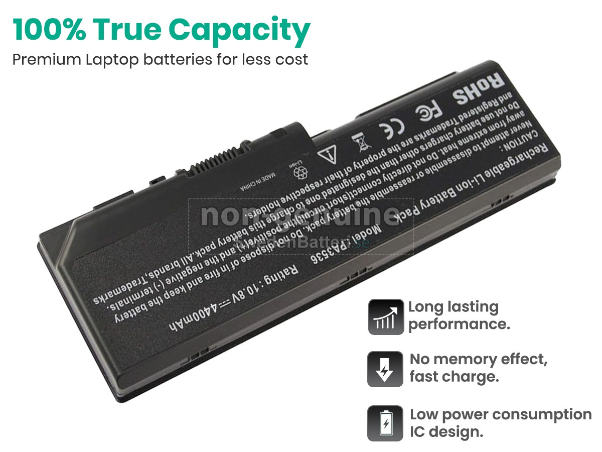 batteri till Toshiba Satellite X200-21F