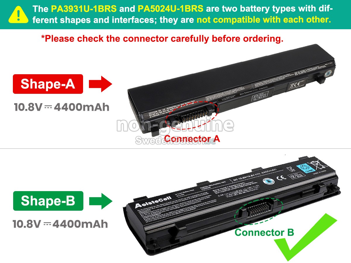 batteri till Toshiba Satellite R945