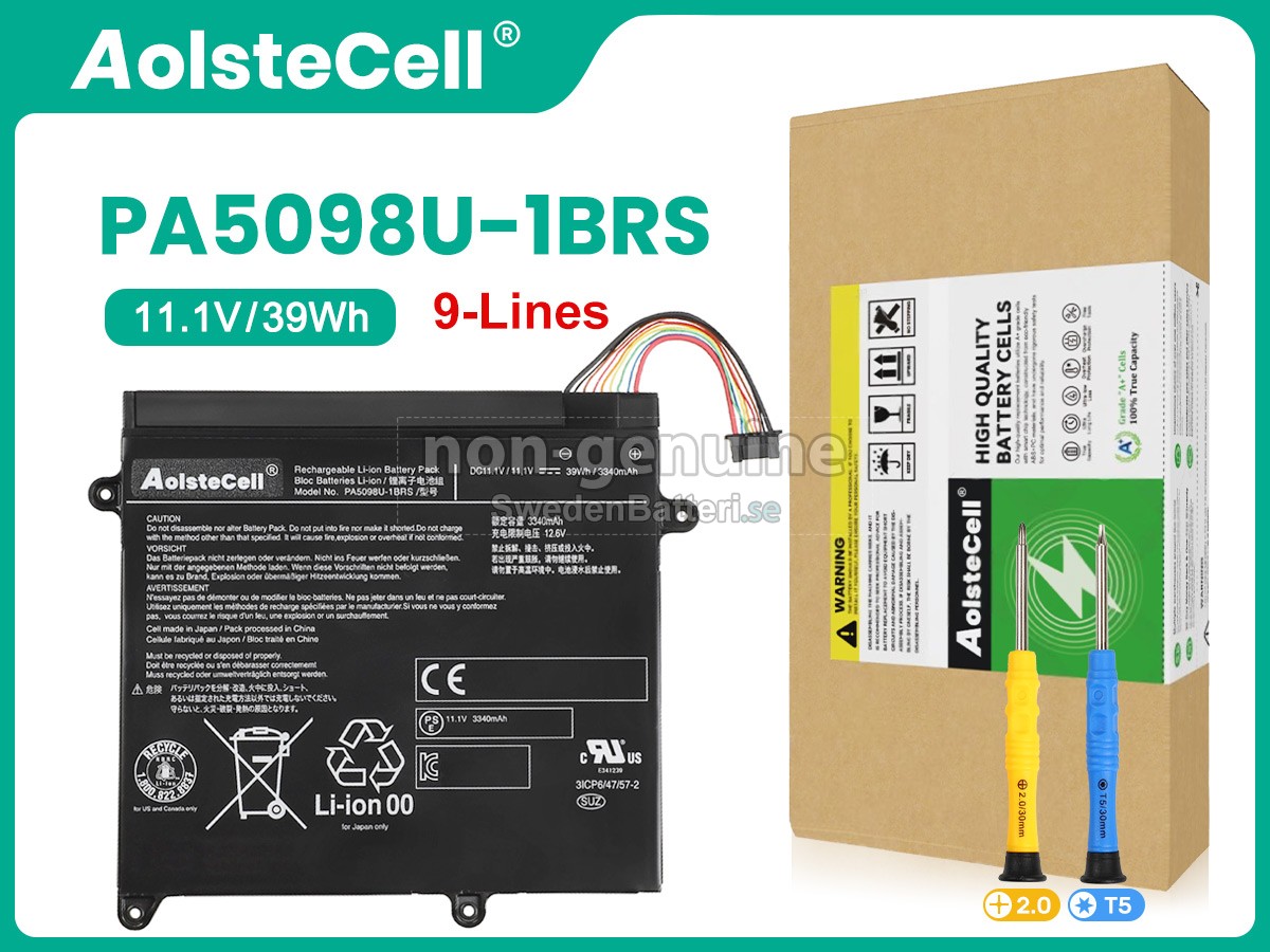 batteri till Toshiba Portege Z10T-A203