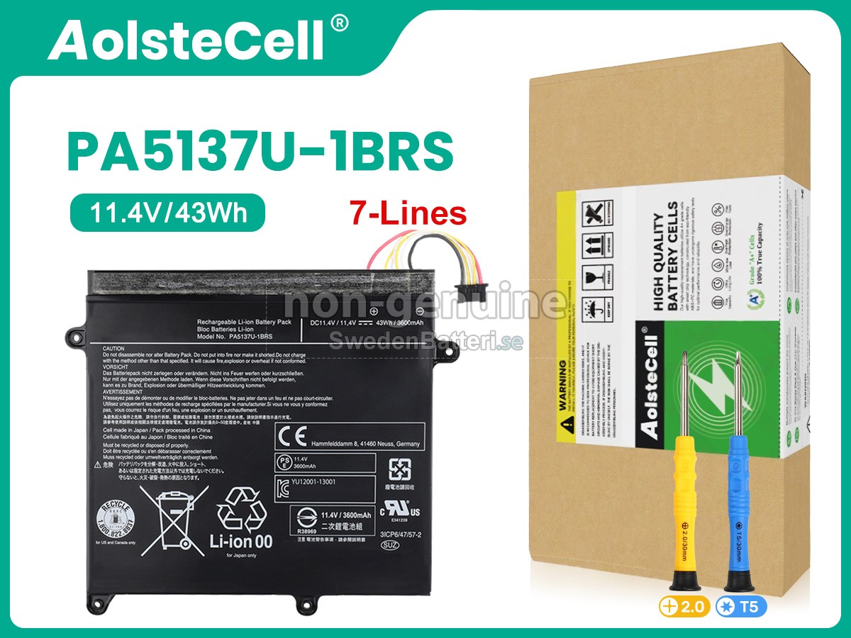 batteri till Toshiba Portege Z10T-A203