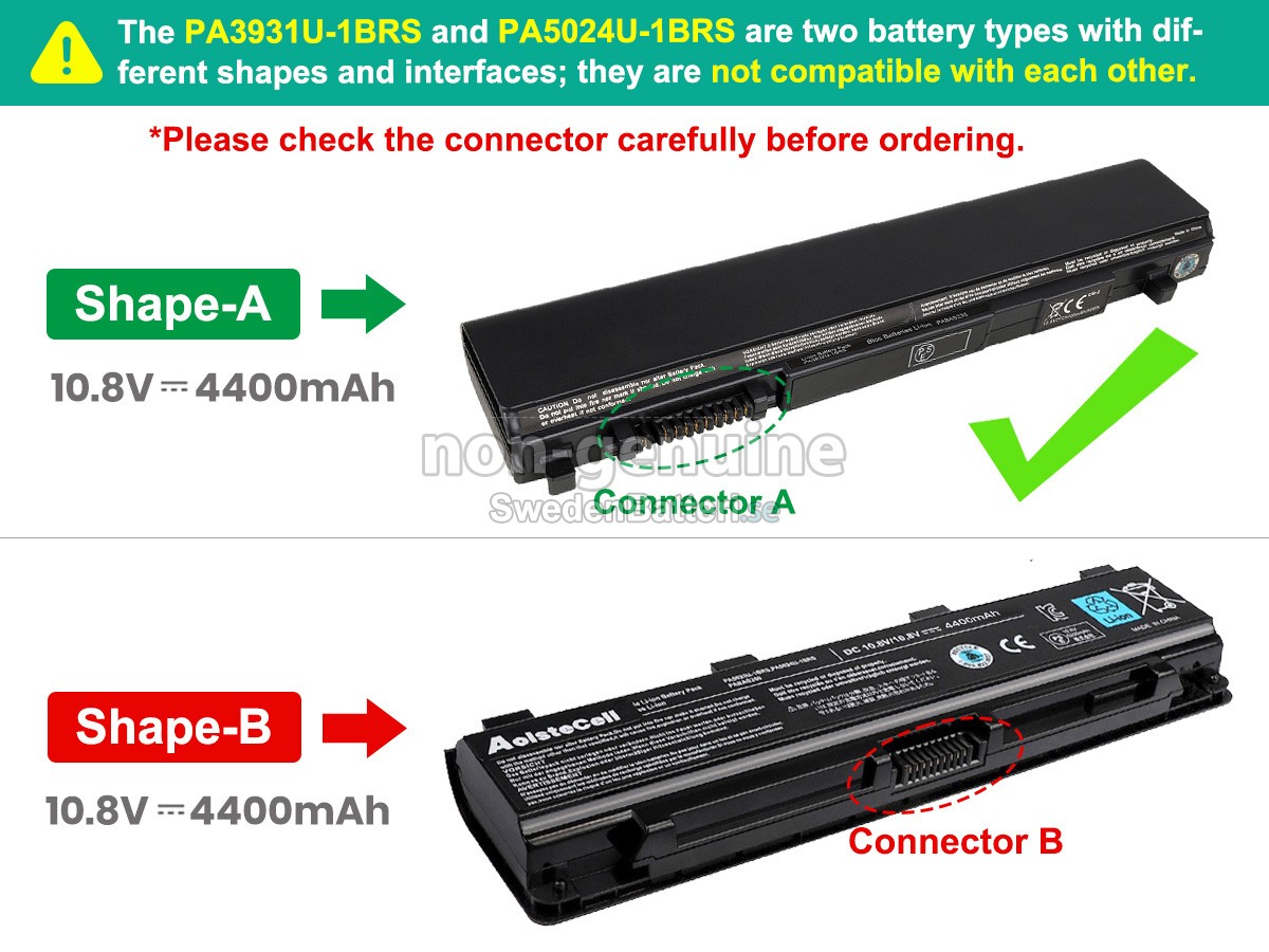 batteri till Toshiba Satellite R945