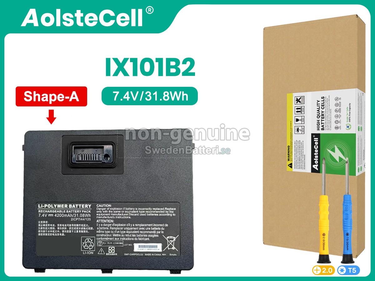 batteri till Xplore XSLATE B10