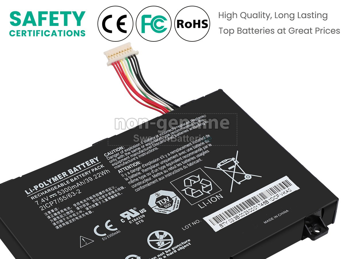 batteri till Xplore XSLATE B10